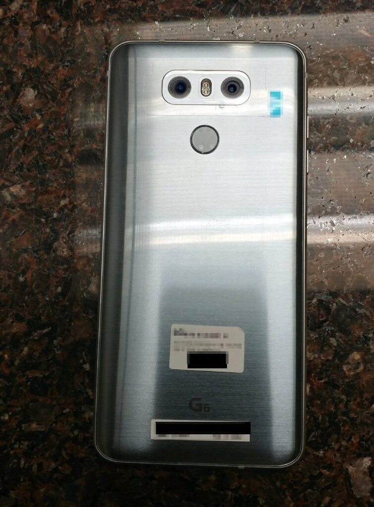 LG G6 leaked