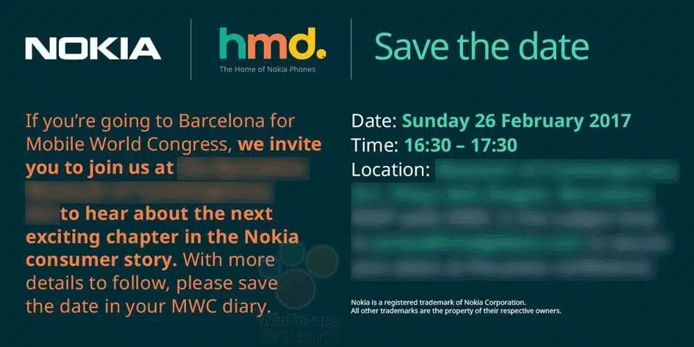 HMD Global to launch Nokia 3 and Nokia 5 at MWC 2017 2 Nokia HMD Global MWC 2017 event Feb 2017