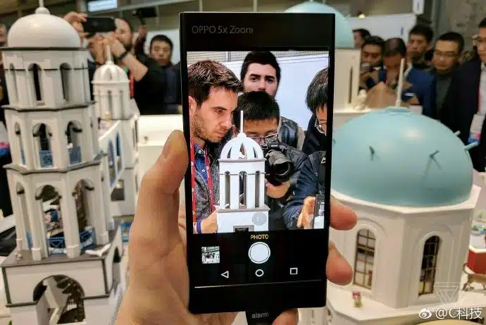 Oppo 5X Optical zoom technology Oppo Phone MWC