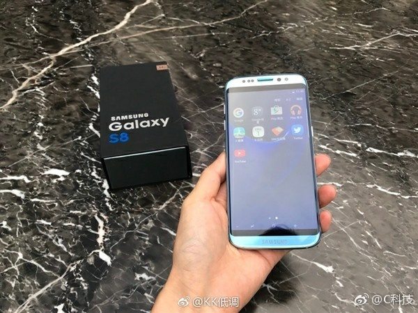 Samsung Galaxy S8 retail box leaked phones