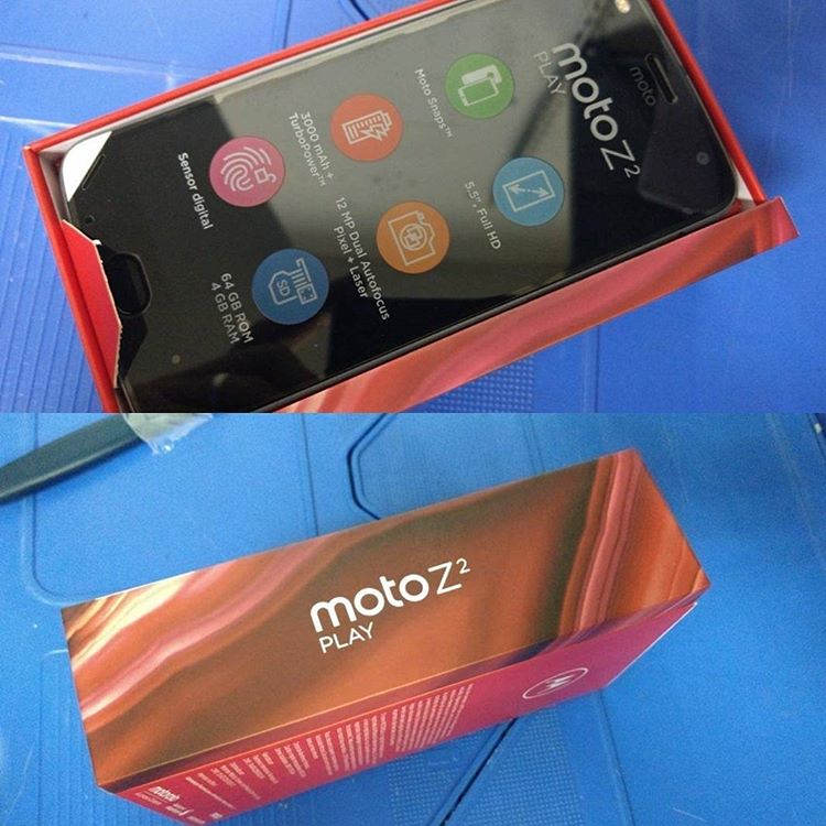 Moto Z2 Play leaked specs
