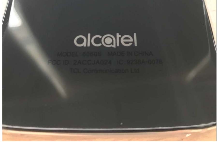 Alcatel IDOL 5 FCC
