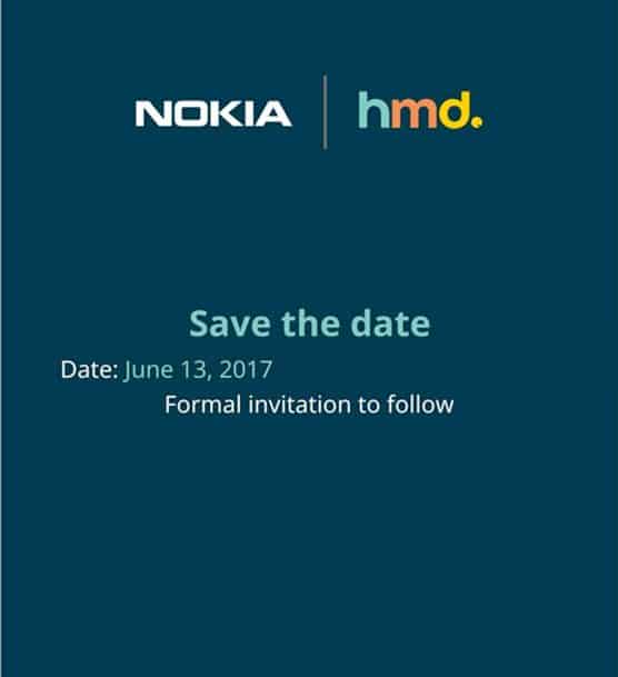 Nokia HMD Global India June 13 teaser