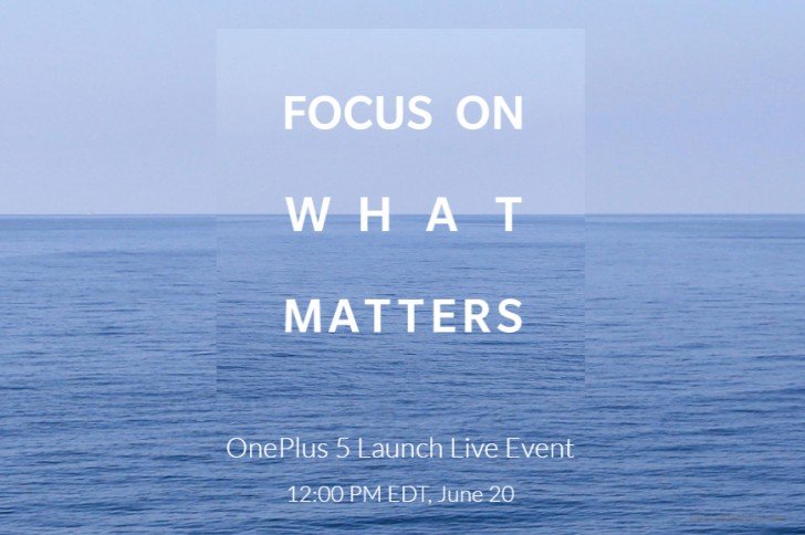 OnePlus 5 Global launch June 20 teaser