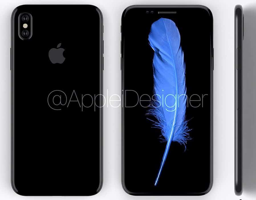 iPhone 8 leaked render