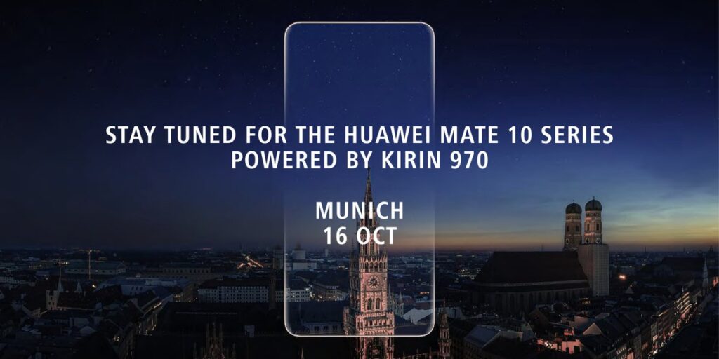 Huawei Mate 10 launch teaser
