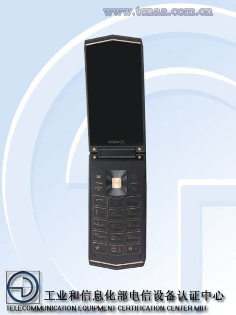 GIONEE W919 TENAA flip-phone