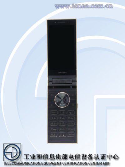 Samsung SM-W2018 TENAA flip