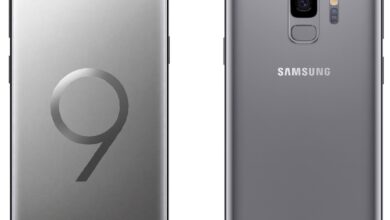 Galaxy S9 silver color leaked render
