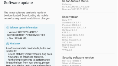 Samsung Galaxy S6 June Security update