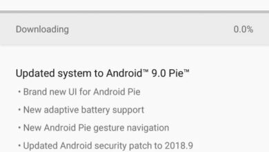 OnePlus 6 OxygenOS 9.0 Android 9.0 Pie update