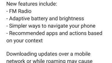 Android 9.0 Pie update Xiaomi Mi A1